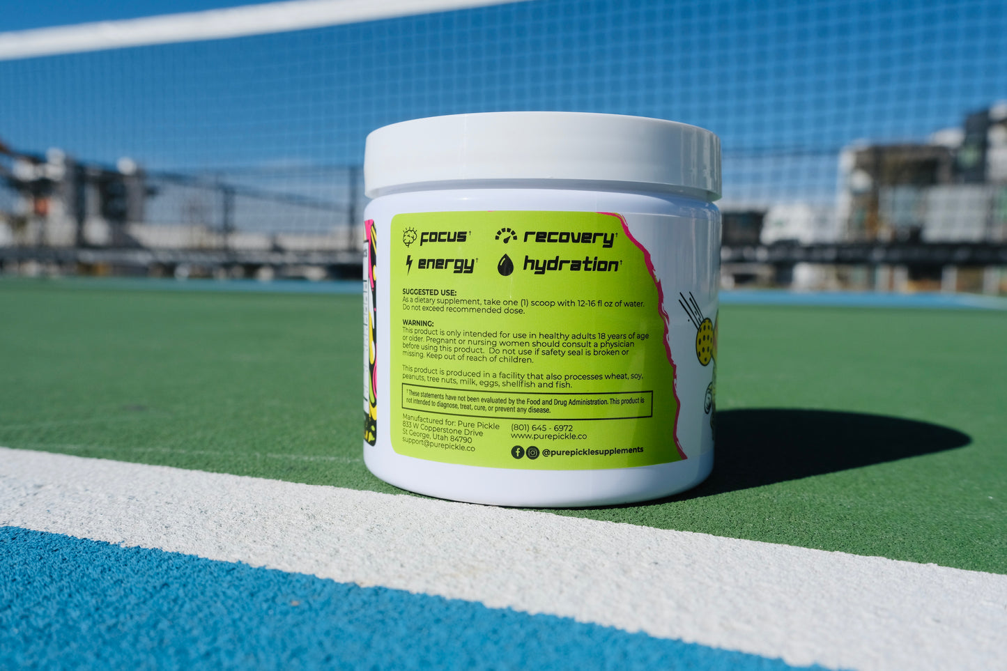 RALLY RUSH PICKLEBALL PRE-WORKOUT