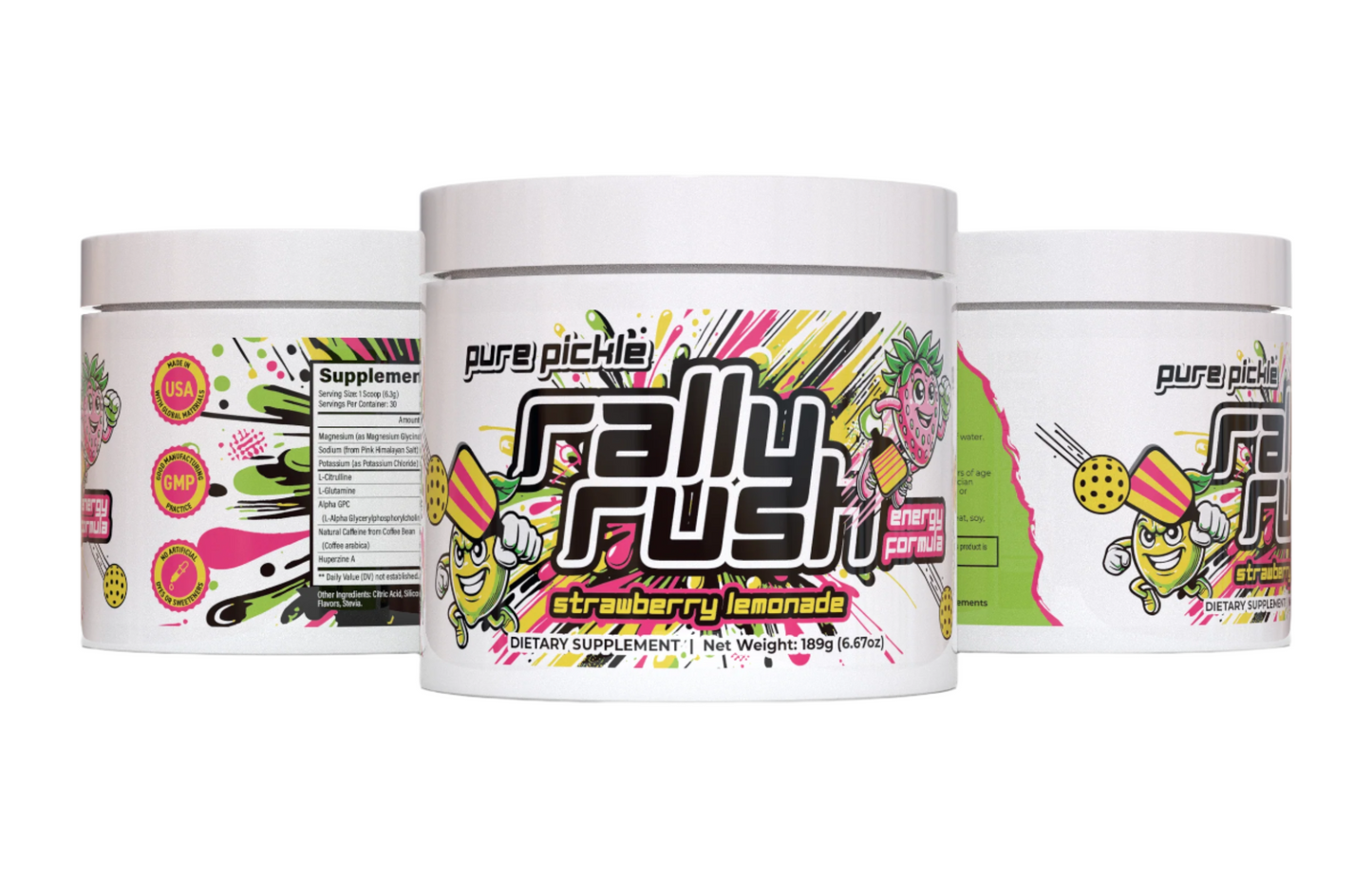 RALLY RUSH PICKLEBALL PRE-WORKOUT